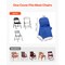 50 Pieces Chair Covers Stretch Spandex Slipcovers for Wedding Party Dining Banquet Chairs
